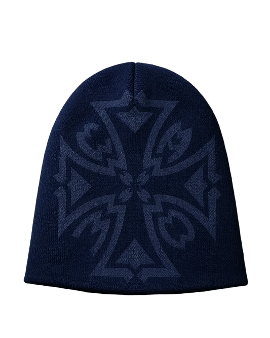 Camo Beanie (Navy)