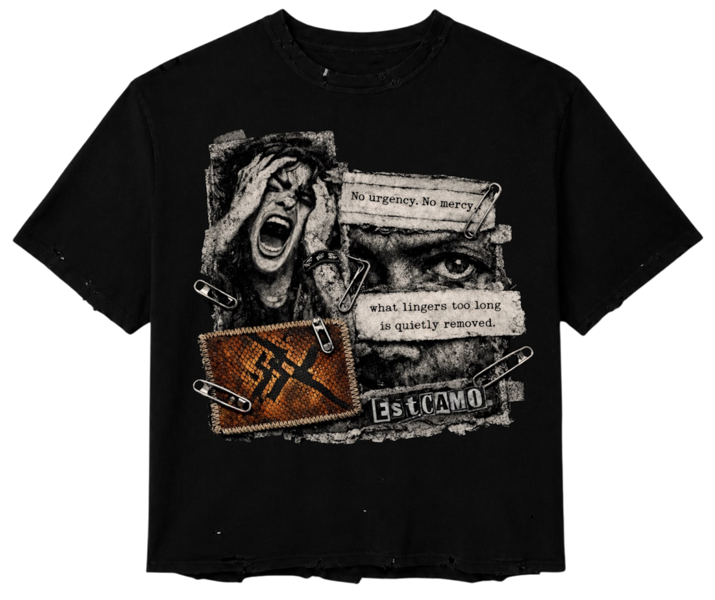 "NO URGENCY. NO MERCY." Tee